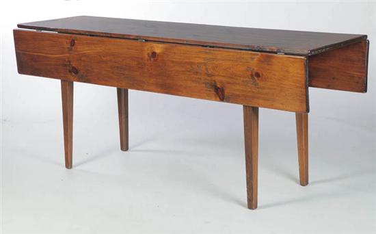 HARVEST TABLE.  Marked for D.R.