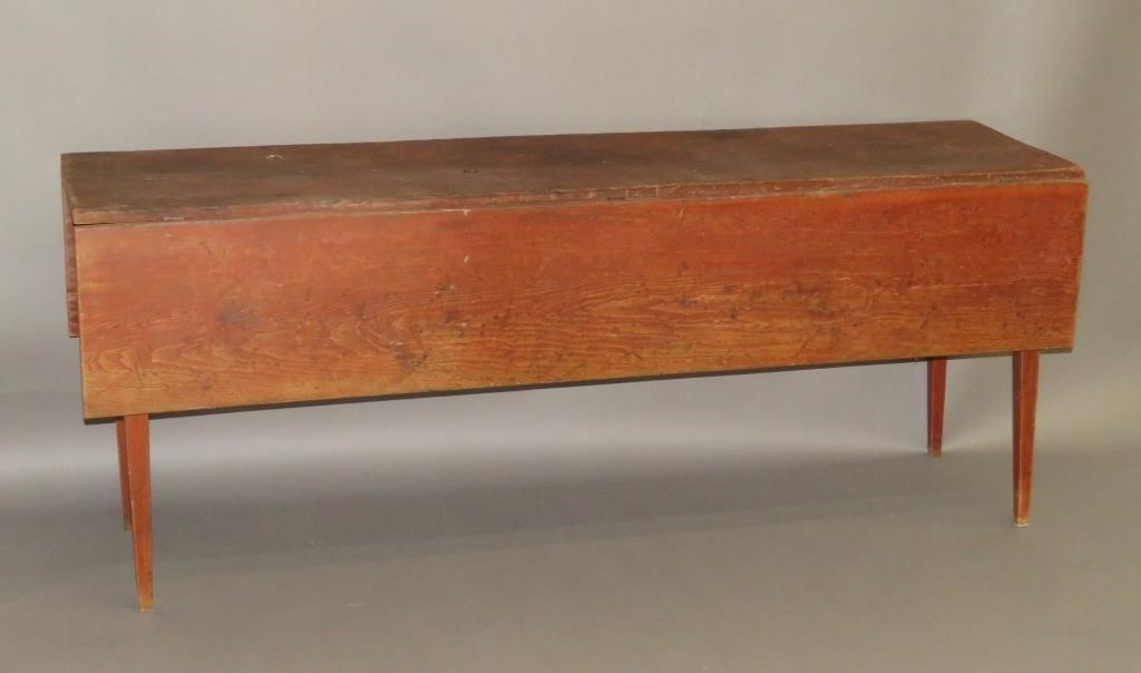 HARVEST TABLEca. 1820; in pine with