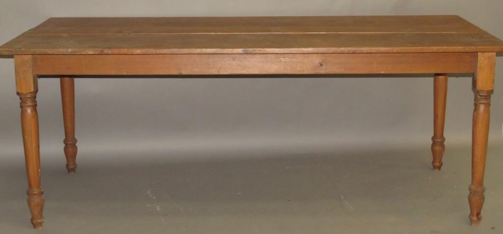 HARVEST TABLEca. 1830; in pine with