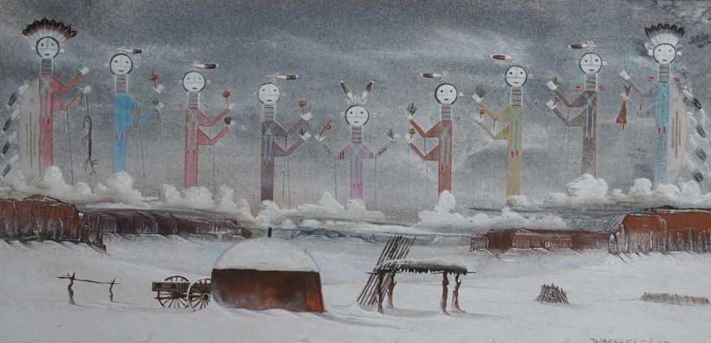 HARVEY BEGAYE (WAR EAGLE), WINTER