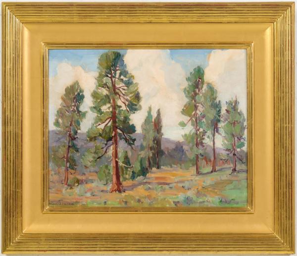 HARVEY COLEMAN (1884-1959) OIL ON