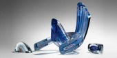 Harvey Littleton. Blue Linked