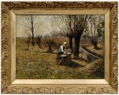 Harvey Otis Young painting (Am
