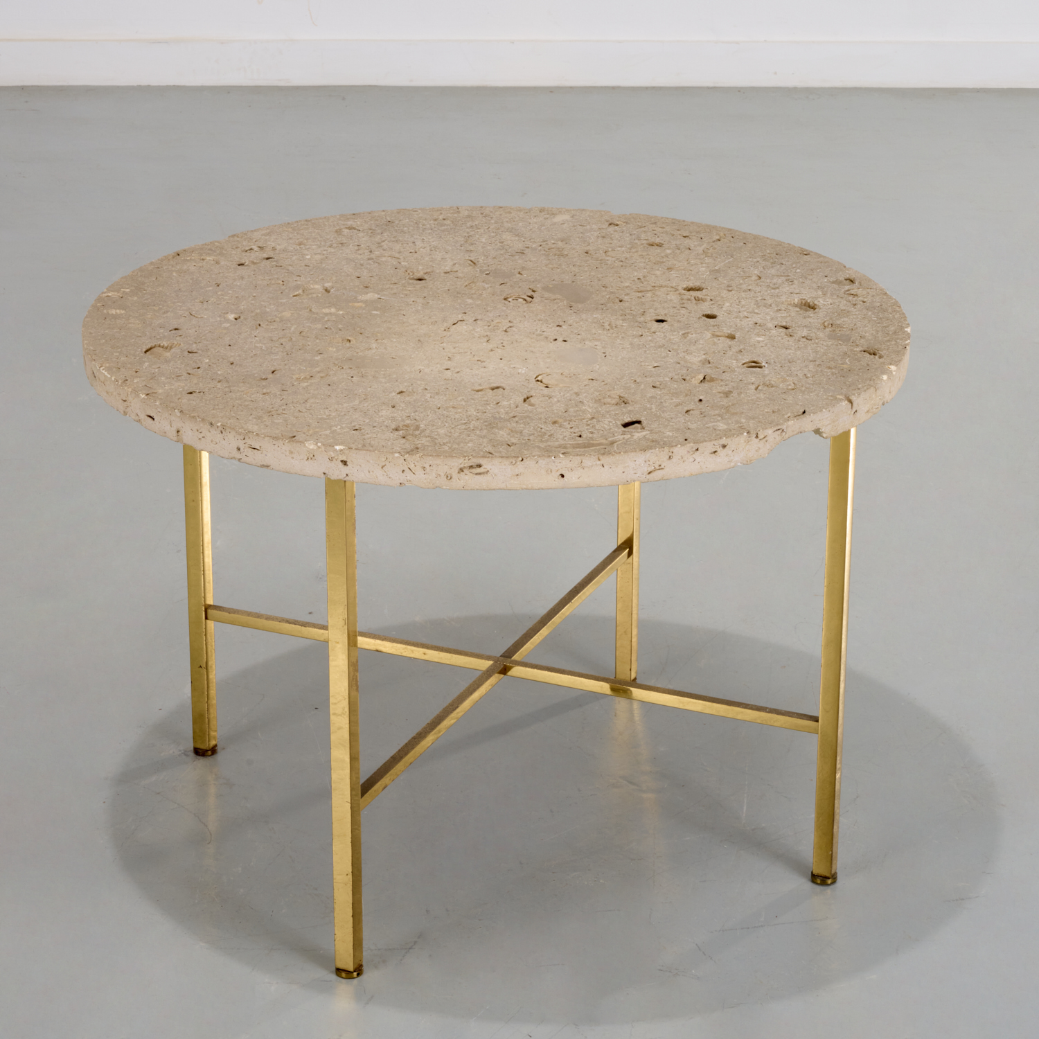 HARVEY PROBBER, COQUINA AND BRASS