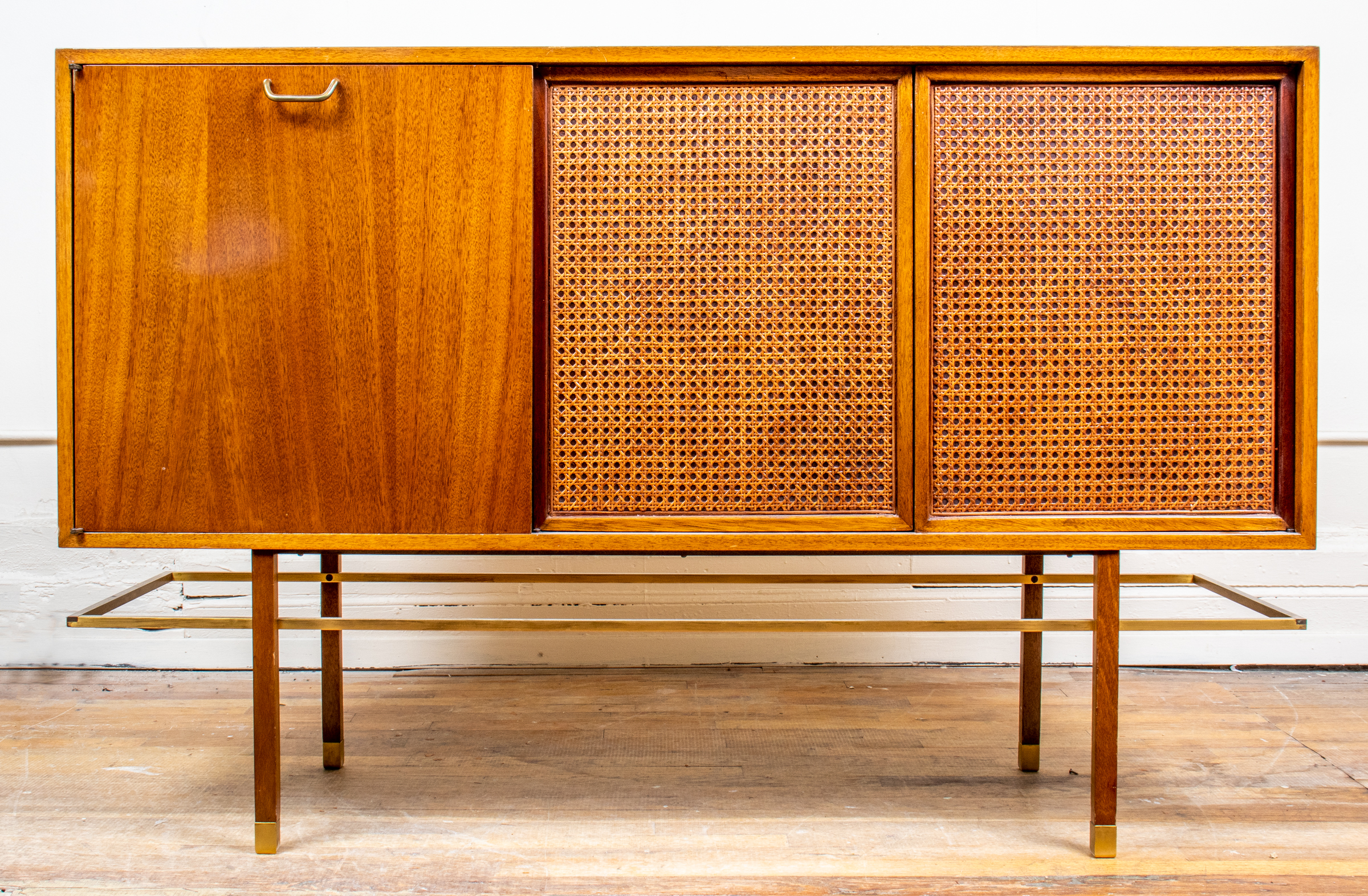 HARVEY PROBBER MID-CENTURY CANED