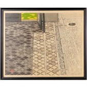 HASHIMOTO OKIIE, COLOR WOODCUT