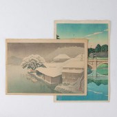 HASUI (1883-1957) WOODBLOCKS,