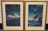 HASUI AND KOITSU, MOON AT NINO