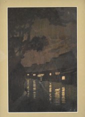 HASUI KAWASE WOODBLOCK "RAINY