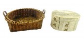 HATBOX AND SPLINT BASKET: SMAL
