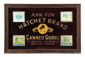 HATCHET BRAND CANNED GOODS SIG