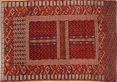 HATCHLI WINE RED-GROUND RUG AN
