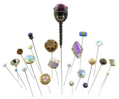 HATPINS: 20+ ANTIQUE AND VINTA