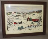 HATTIE BRUNNER WINTER SCENE WA