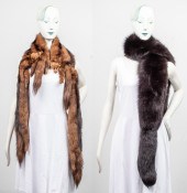 HATTIE CARNEGIE MINK AND FOX F