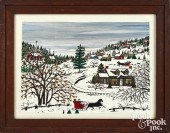 HATTIE KLAPP BRUNNER WATERCOLO