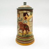 HAUBER & REUTHER POTTERY BEER
