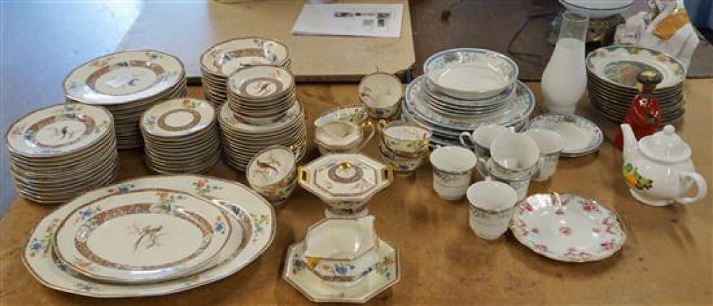 HAVILAND BOURBON PORCELAIN DINNER