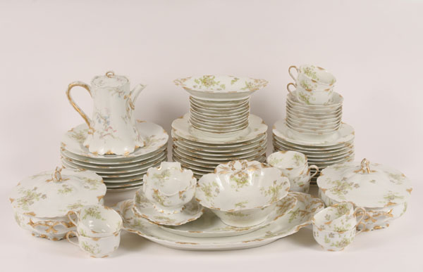 Haviland china service, 75 pcs.,