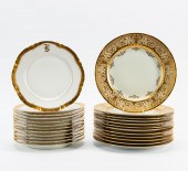HAVILAND & DRESDEN GILT DECORA