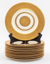 HAVILAND GOLD-ENCRUSTED SERVIC