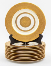 HAVILAND GOLD-ENCRUSTED SERVIC