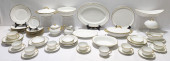HAVILAND LIMOGES GOLD BANDED P