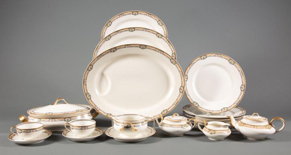 HAVILAND LIMOGES PORCELAIN TABLE