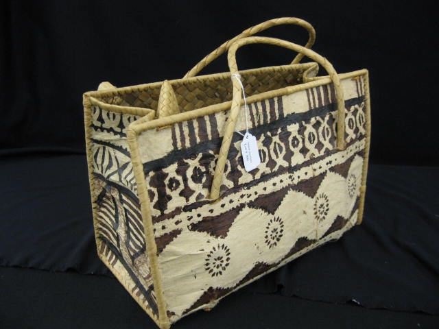 Hawaii Tappa Cloth & Basketweave