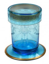 HAWKES COLORED GLASS CIGARETTE