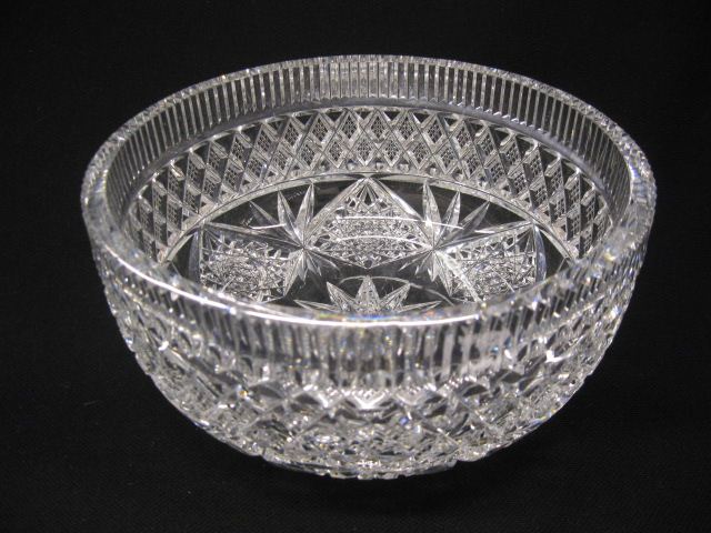Hawkes Cut Glass Bowl brilliant