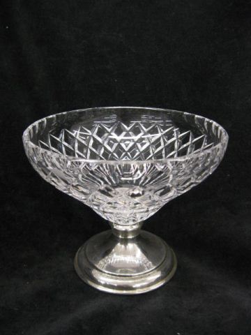 Hawkes Cut Glass Compote with