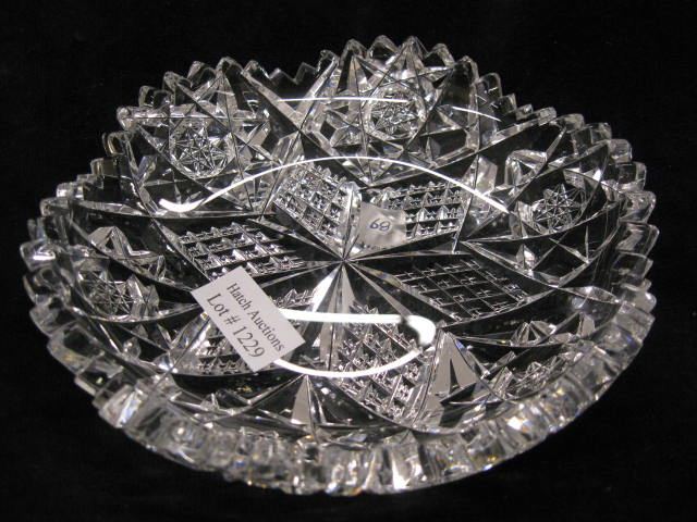 Hawkes Cut Glass Dish brilliant