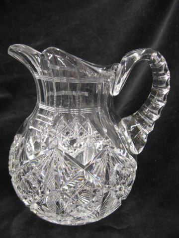 Hawkes Cut Glass Pitcher