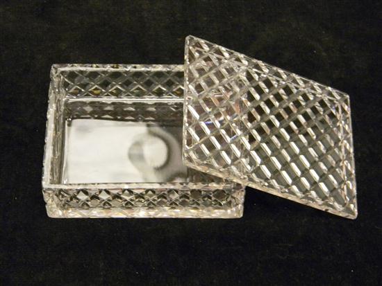 Hawkes cut glass rectangular