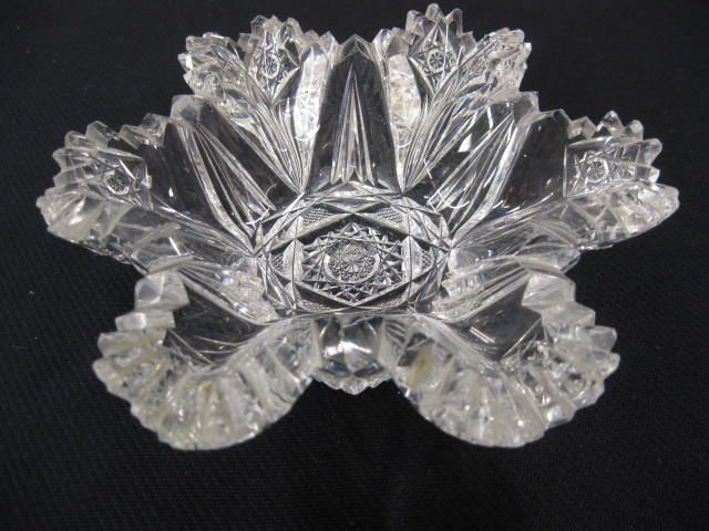 Hawkes Cut Glass ''Snowflake'' Bowl