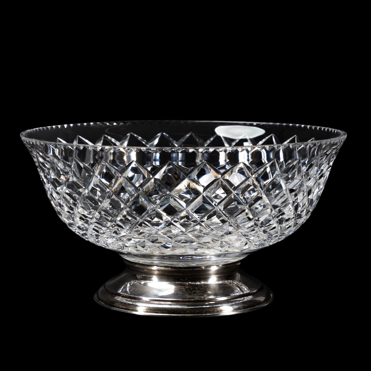 HAWKES CUT GLASS STERLING MOUNTED