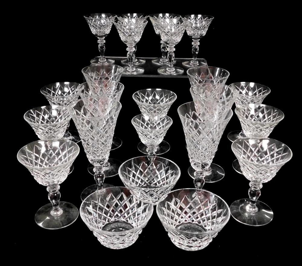 HAWKES "DELFT DIAMOND" CUT GLASS