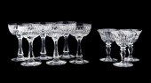 HAWKES "EARDLEY" CUT GLASS CHA