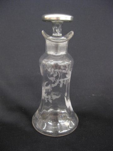 Hawkes Etched Crystal & Sterling