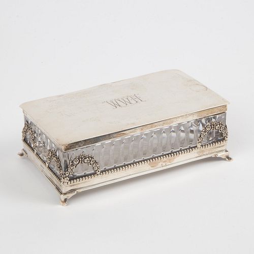 HAWKES STERLING AND CUT CRYSTAL