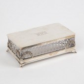 HAWKES STERLING AND CUT CRYSTA