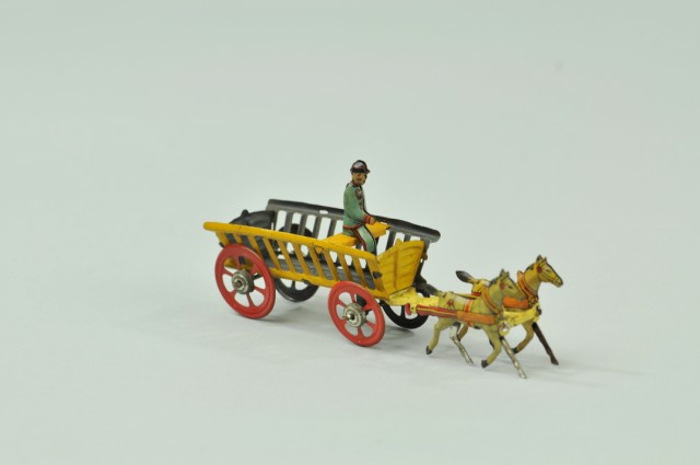 HAY WAGON PENNY TOY Meier mustard