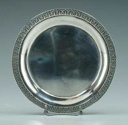Hayden & Gregg coin silver plate,