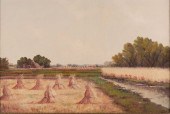 HAYFIELD LANDSCAPE (DUTCH SCHO