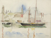 HAYLEY LEVER (1876-1958) W/C B