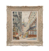 HAYMSON, CITY STREET SCENE, OI
