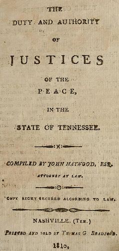 HAYWOOD: DUTY OF JUSTICES OF
