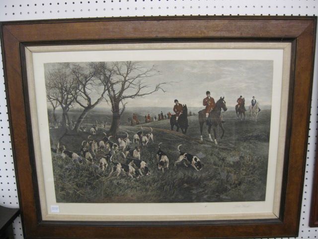 Haywood Hardy Lithograph ''Lost