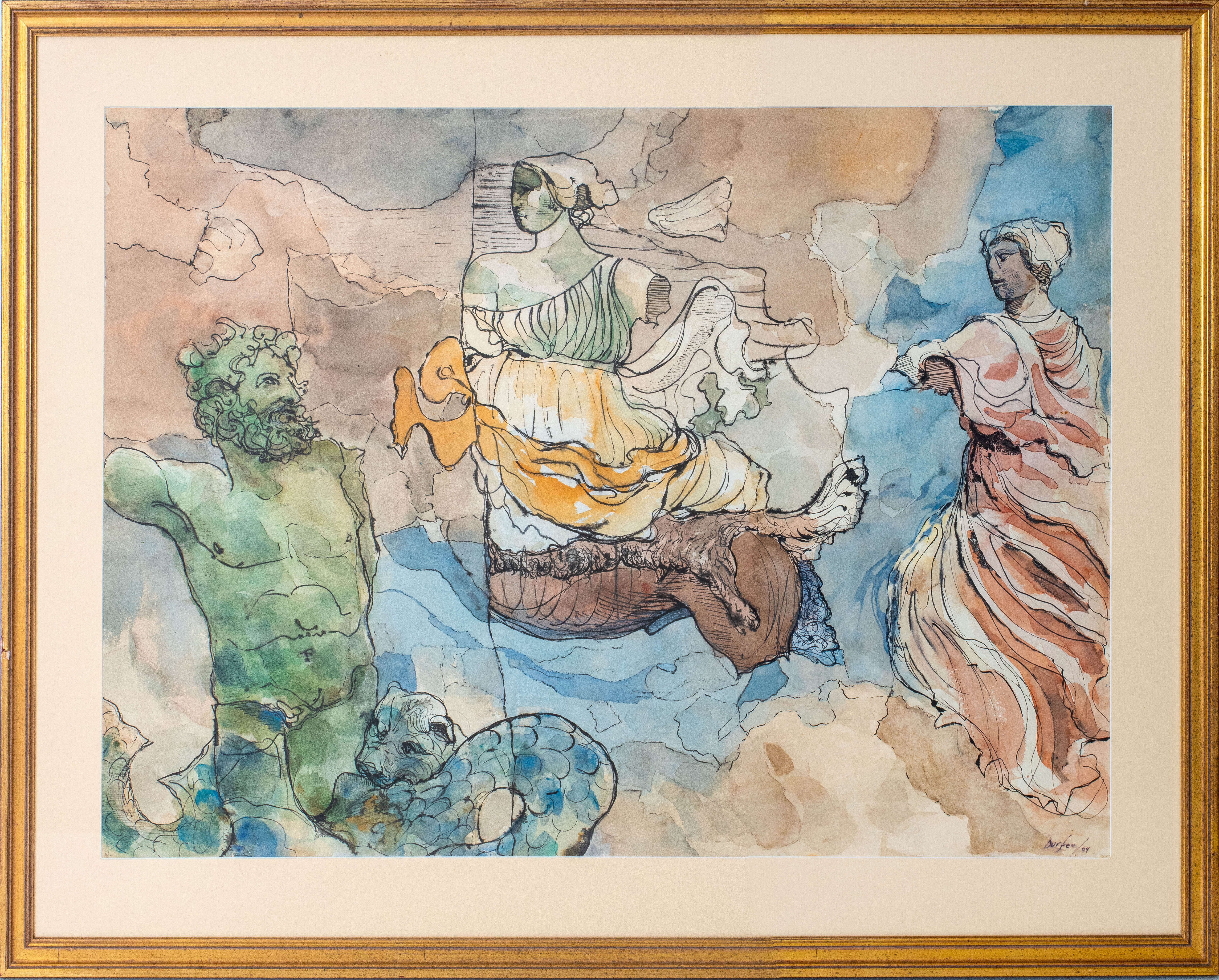 HAZARD DURFEE 'NEPTUNE & GODDESSES'